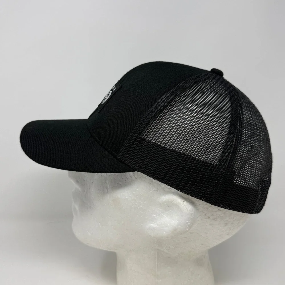 Mountain Hardwear Black Trucker Hat Mesh Back Logo Snapback OU9823 OSFM Unisex